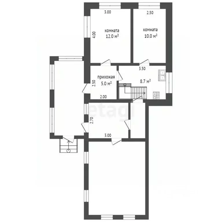 Дом в Саратовская область, Балашов Еланская ул., 12 (90 м) - Фото 1