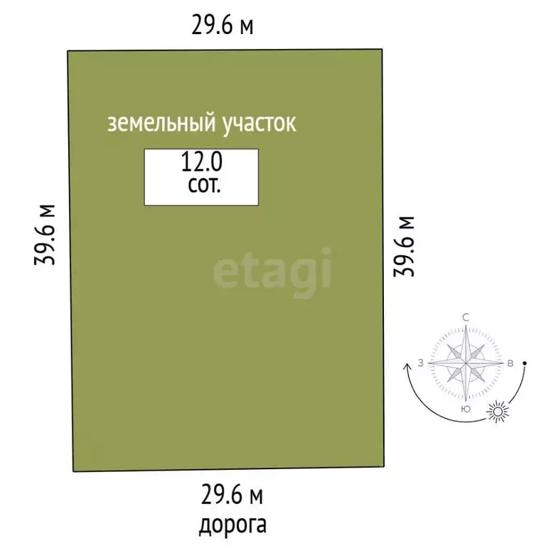 Участок в Тюменская область, Тобольск ул. Захаровой (12.0 сот.) - Фото 2