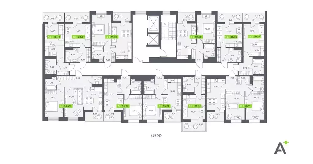 1-к кв. Ленинградская область, Всеволожский район, Заневское городское ... - Фото 2