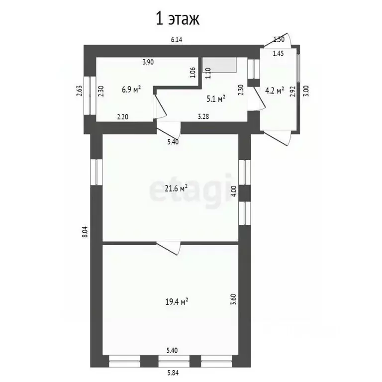 Дом в Тюменская область, Тюмень Актюбинский пер. (92 м) - Фото 1