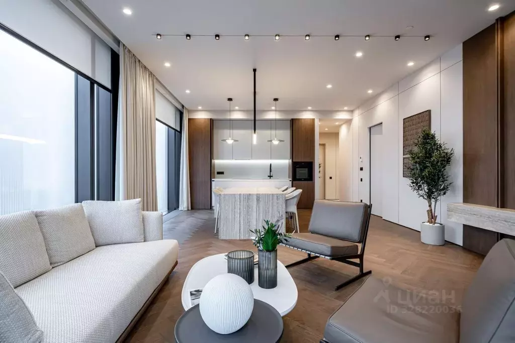 4-к кв. Москва Краснопресненская наб., 14Ак2 (129.7 м) - Фото 1