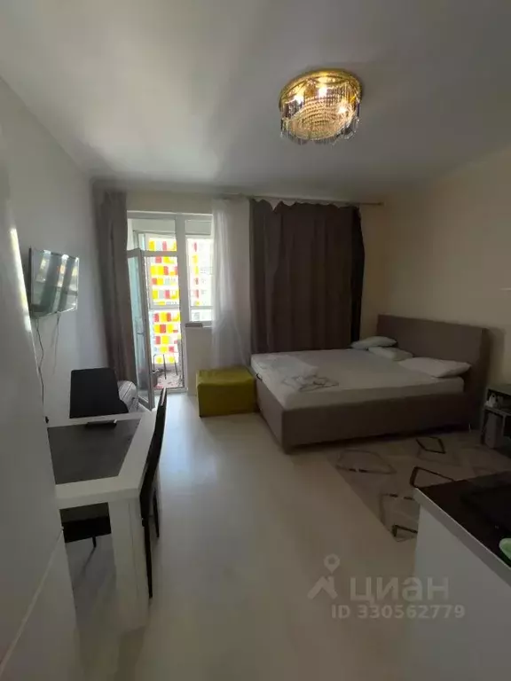Студия Московская область, Красногорск ул. Липовой Рощи, 6к2 (27.0 м) - Фото 1