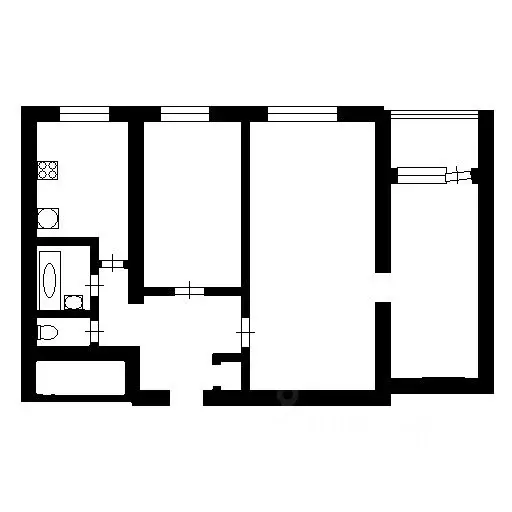 3-к кв. Красноярский край, Красноярск Взлетная ул., 16 (67.8 м) - Фото 2