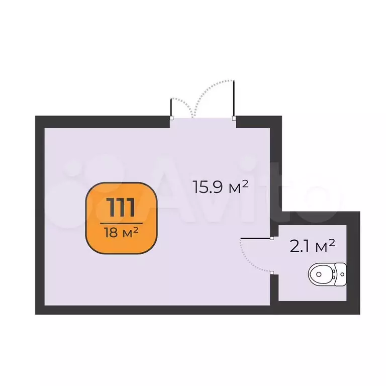 Продам помещение свободного назначения, 18 м - Фото 0