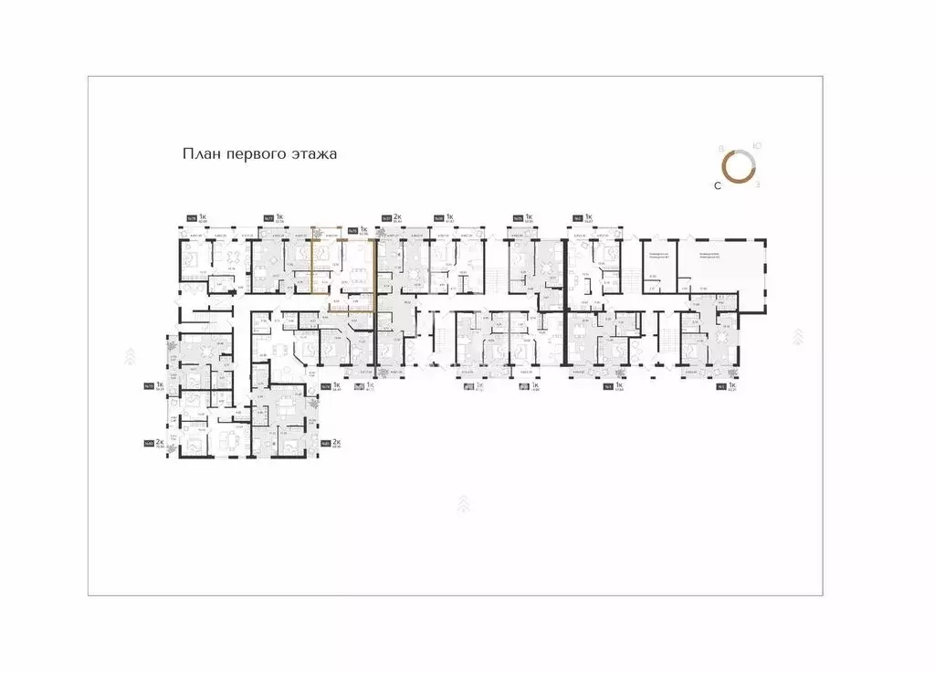 1-комнатная квартира: Светлогорск, Новая улица, 108-114 (61.06 м) - Фото 1