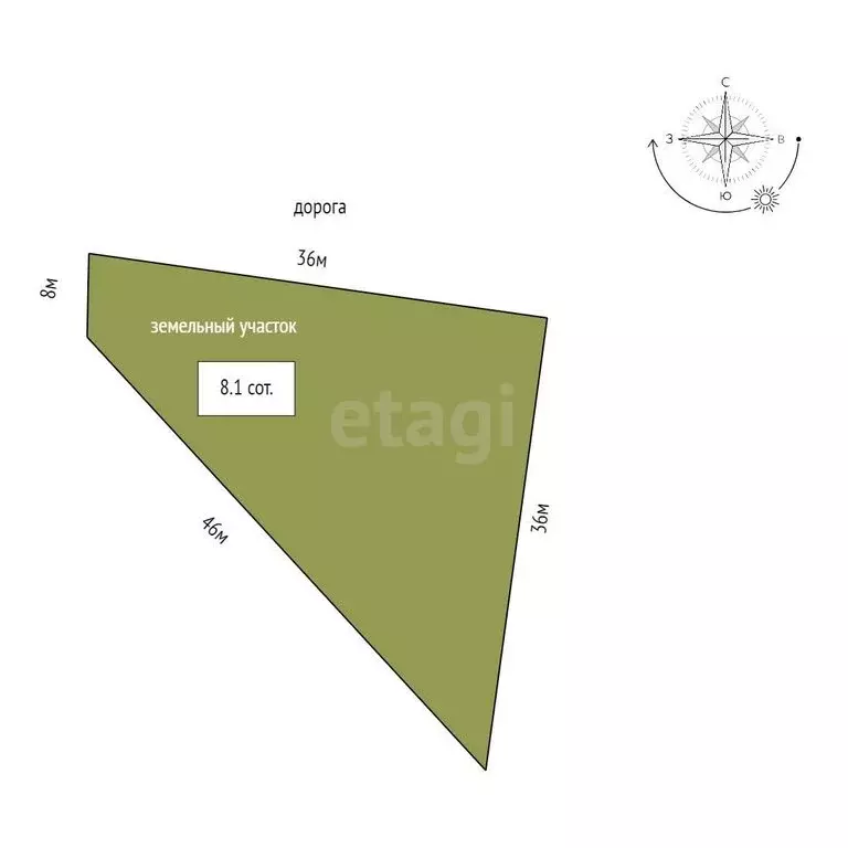 Участок в Тукаевский район, Мелекесское сельское поселение, ДНП ... - Фото 1