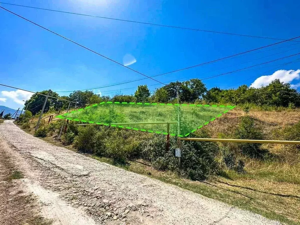 Участок в Крым, Алушта муниципальный округ, с. Изобильное  (5.0 сот.) - Фото 1