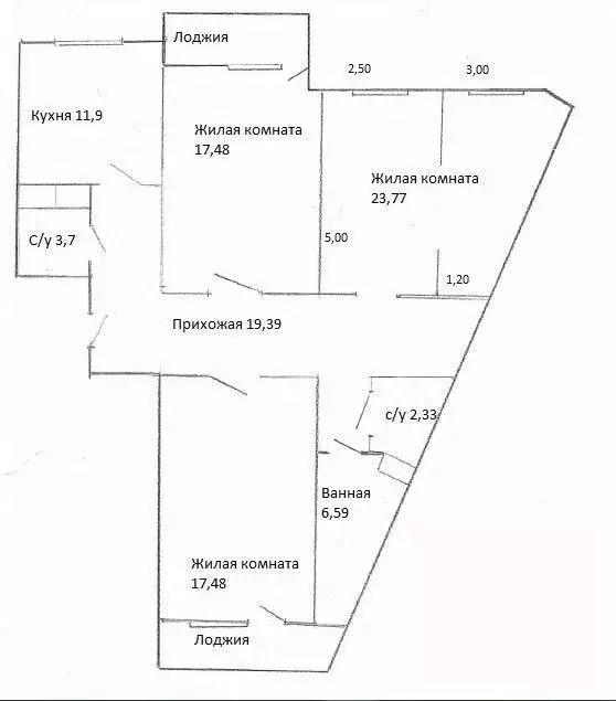 3-к кв. Оренбургская область, Оренбург Салмышская ул., 72/2 (102.6 м) - Фото 2