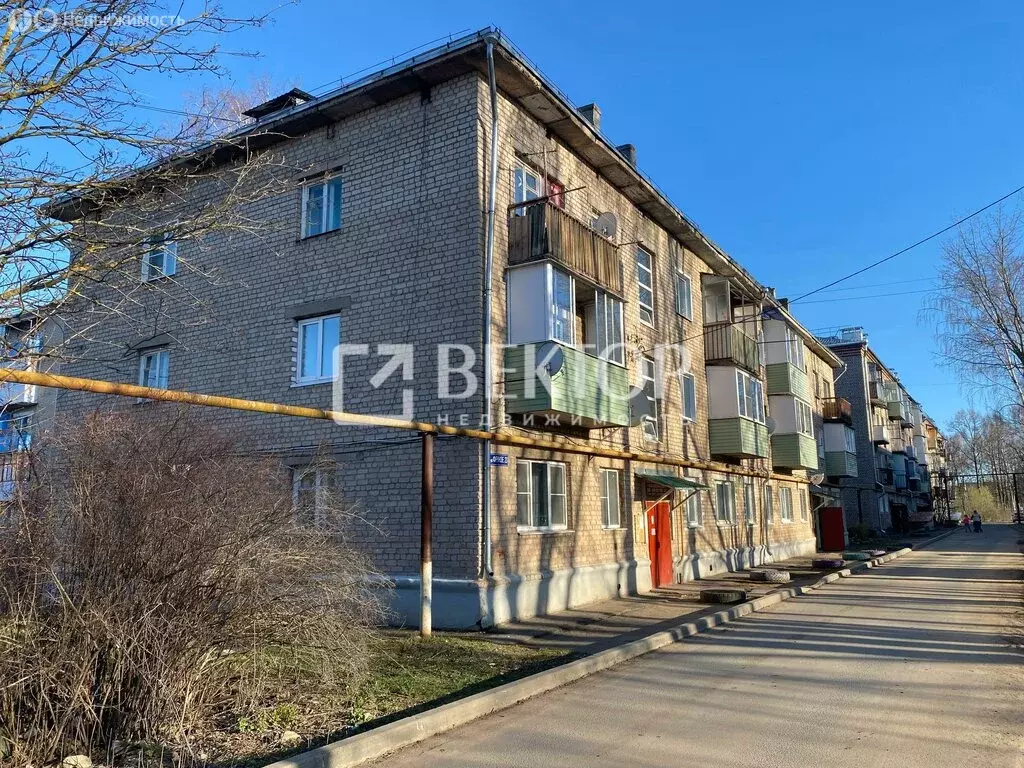 1-комнатная квартира: Приволжск, улица Фрунзе, 23 (32 м) - Фото 0