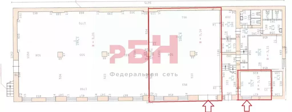 Склад в Свердловская область, Екатеринбург ул. Новостроя, 1Ак1 (122 м) - Фото 1