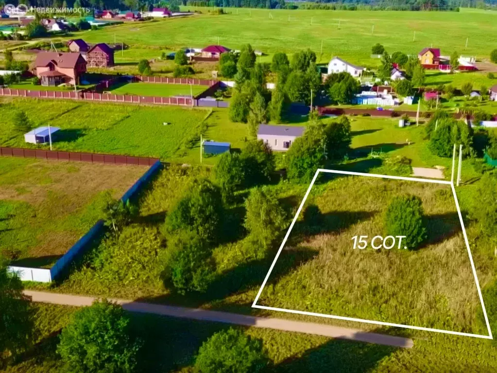 Участок в село Осташёво, квартал Новый (15 м) - Фото 1