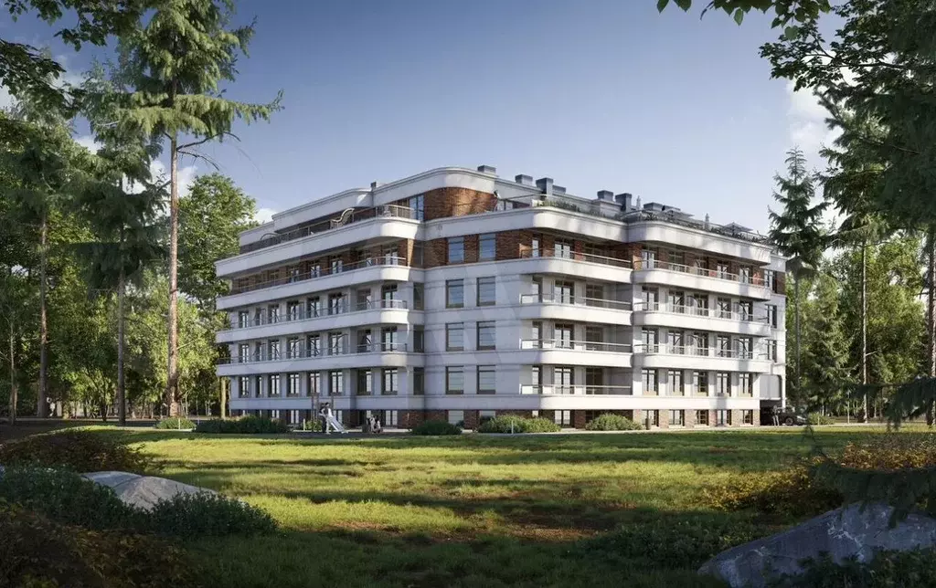 1-к. квартира, 45,6 м, 2/4 эт. - Фото 0