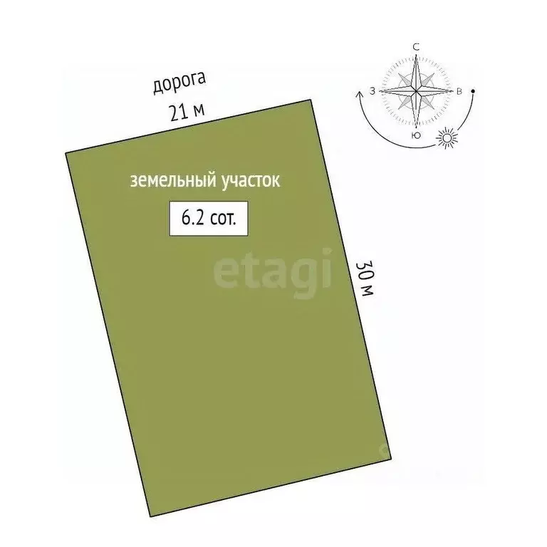 Участок в Ростовская область, Таганрог Рассвет садовое товарищество,  ... - Фото 2