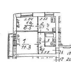 2-к кв. Московская область, Мытищи ул. 1-я Институтская, 5 (31.5 м) - Фото 2