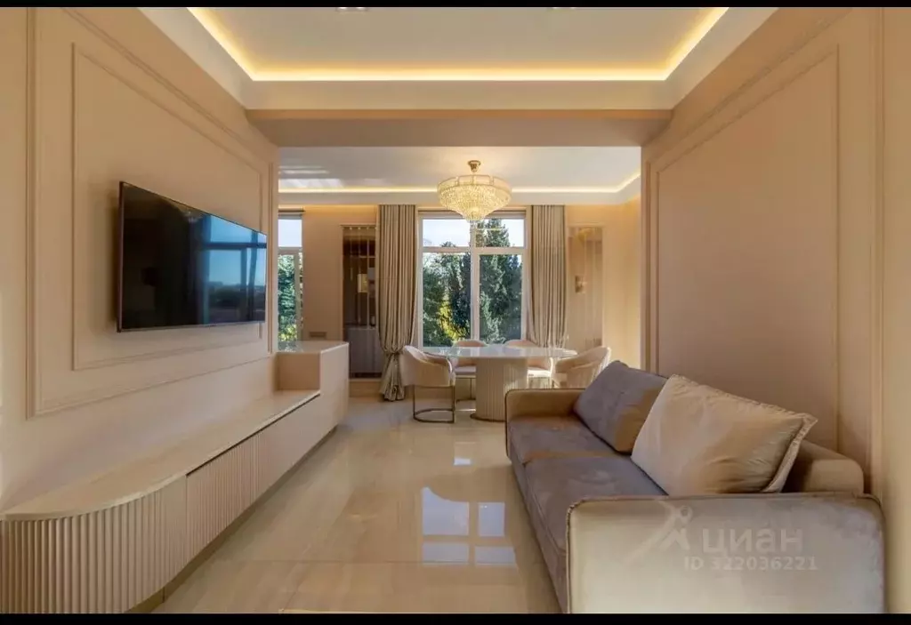 3-к кв. Краснодарский край, Сочи ул. Гагарина, 55В (71.0 м) - Фото 1