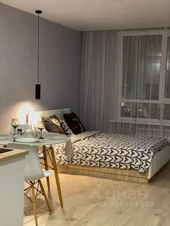 Студия Московская область, Лыткарино 6-й мкр, 15Б (35.0 м) - Фото 0