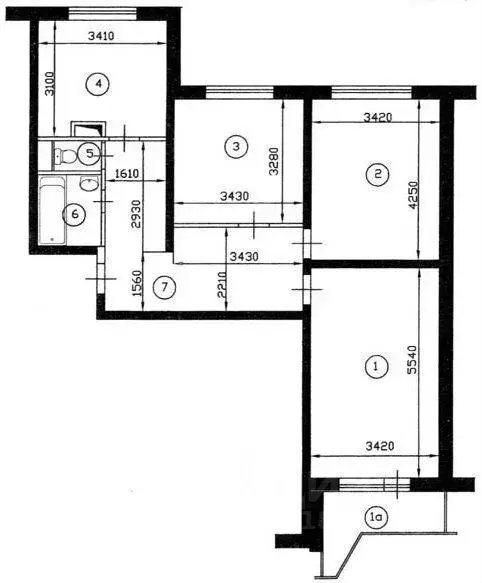 3-к кв. Москва 2-я Филевская ул., 7к1 (85.0 м) - Фото 1