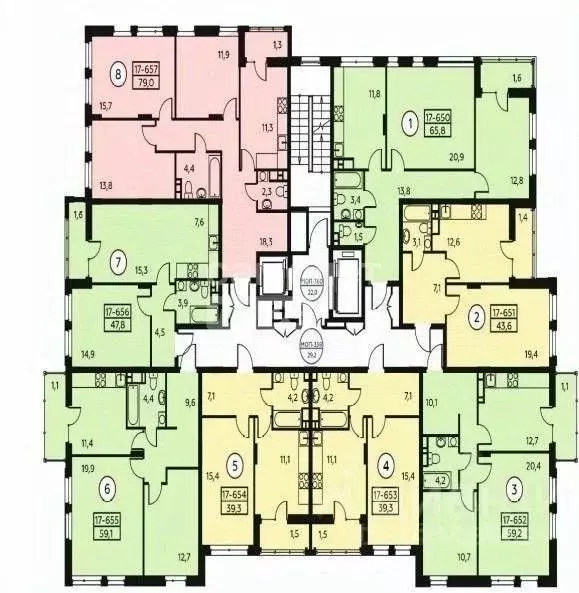 1-к кв. Москва бул. Скандинавский, 9к1 (38.1 м) - Фото 2