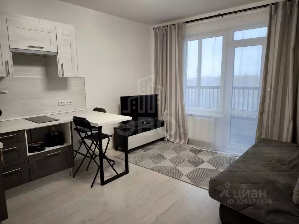 Студия Санкт-Петербург ул. Богословская, 4к4 (30.1 м) - Фото 2