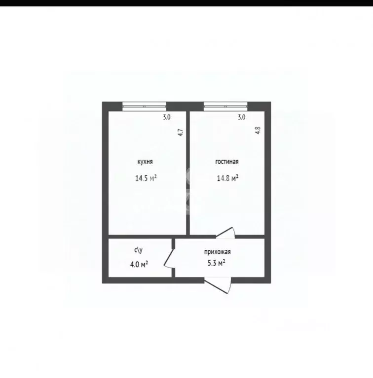 1-к кв. Дагестан, Дербент ул. Николая Гоголя, 24 (39.0 м) - Фото 1