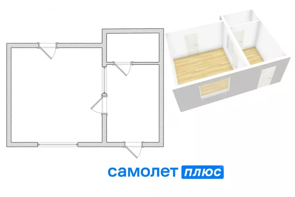 Офис в Кемеровская область, Анжеро-Судженск ул. Мира, 10 (34 м) - Фото 1