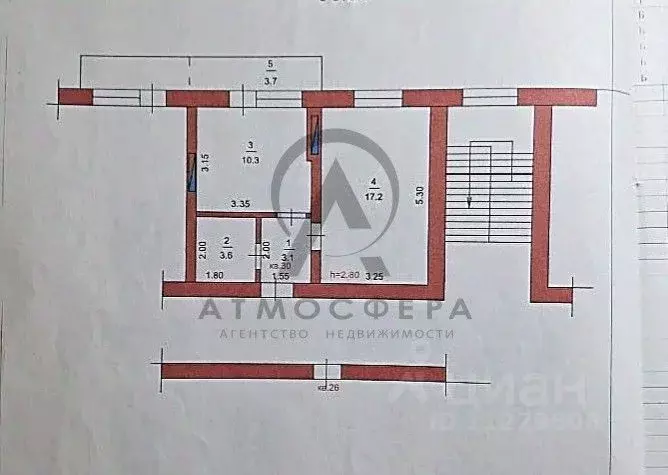 1-к кв. Краснодарский край, Хадыженск Апшеронский район, ул. Кирова ... - Фото 2