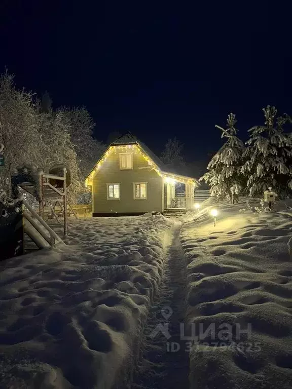 Дом в Ленинградская область, Приозерский район, Красноозерное с/пос, ... - Фото 0