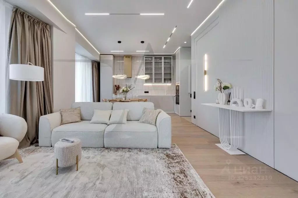 3-к кв. Москва 1-й Сетуньский проезд, 8 (77.0 м) - Фото 1