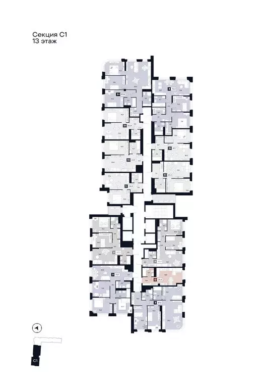 1-комнатная квартира: Москва, Лодочная улица, 27к2 (45 м) - Фото 1