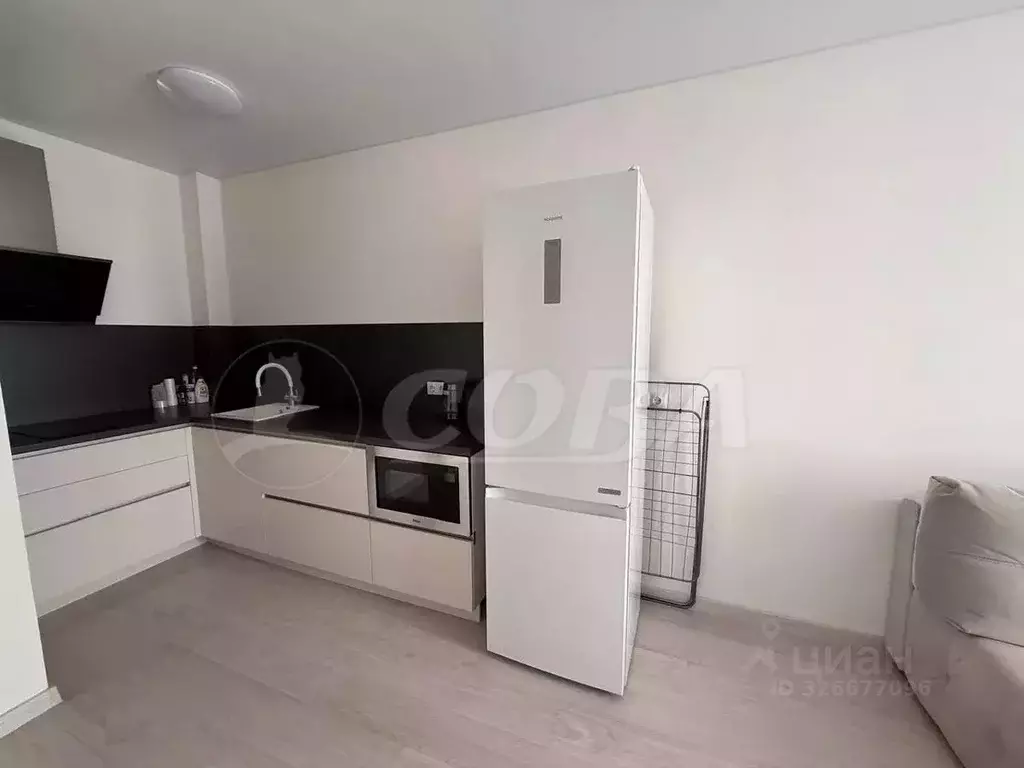 1-к кв. Тюменская область, Тюмень ул. Пожарных и Спасателей, 14 (40.8 ... - Фото 1