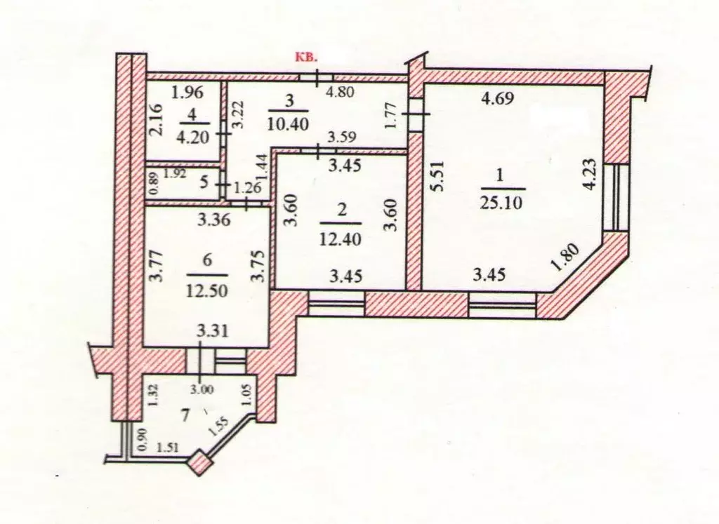 2-к кв. Чувашия, Чебоксары ул. Фридриха Энгельса, 1к1 (72.2 м) - Фото 1