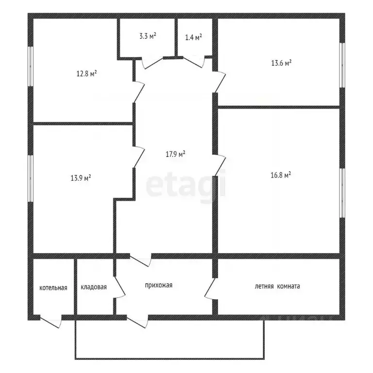 Дом в Красноярский край, Большемуртинско-Сухобузимский округ, с. ... - Фото 2
