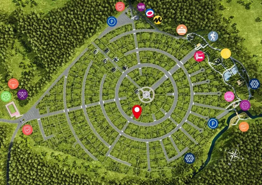 Участок в Московская область, Ступино городской округ, Кедровый парк ... - Фото 1