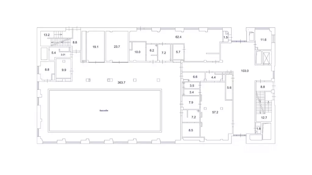 Помещение свободного назначения в Москва Ботаническая ул., 29Ак3 (1343 ... - Фото 2