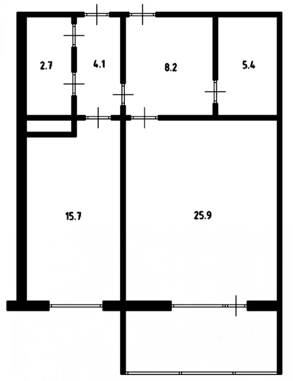 2-к кв. Тюменская область, Тюмень ул. Жуковского, 88/1 (80.0 м) - Фото 1