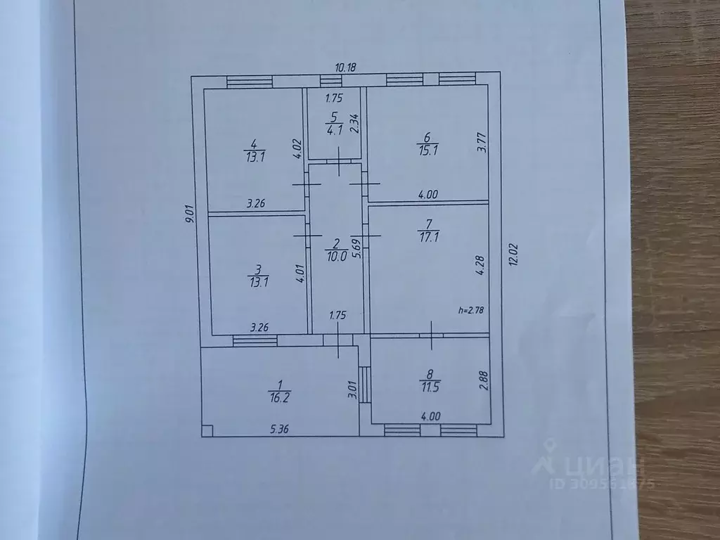 Дом в Воронежская область, с. Новая Усмань ул. 2-я Степная, 1 (100 м) - Фото 0