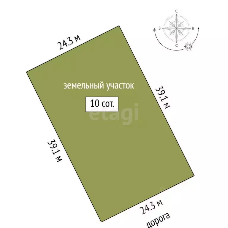 Участок в Тюменская область, Тюменский муниципальный округ, д. ... - Фото 2