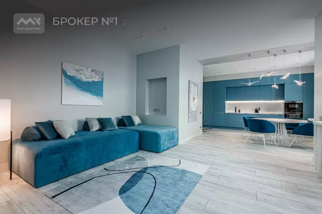 3-к кв. Санкт-Петербург Петровский просп., 2с2 (97.0 м) - Фото 2