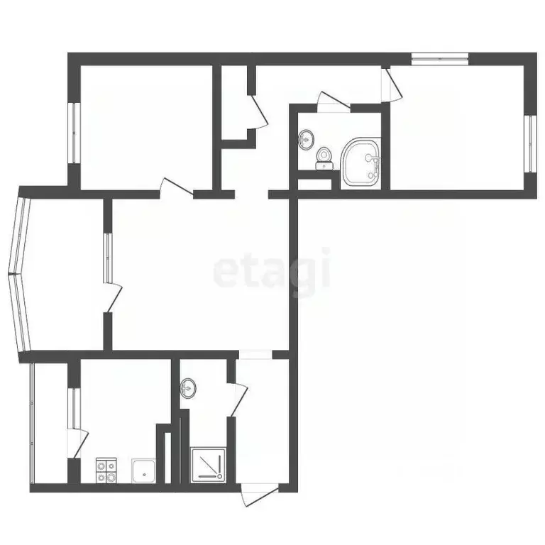 3-к кв. Москва Ленинский просп., 103 (122.0 м) - Фото 2