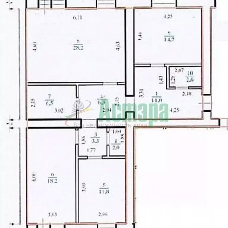 3-к кв. Забайкальский край, Чита Хабаровская ул., 70 (104.6 м) - Фото 2