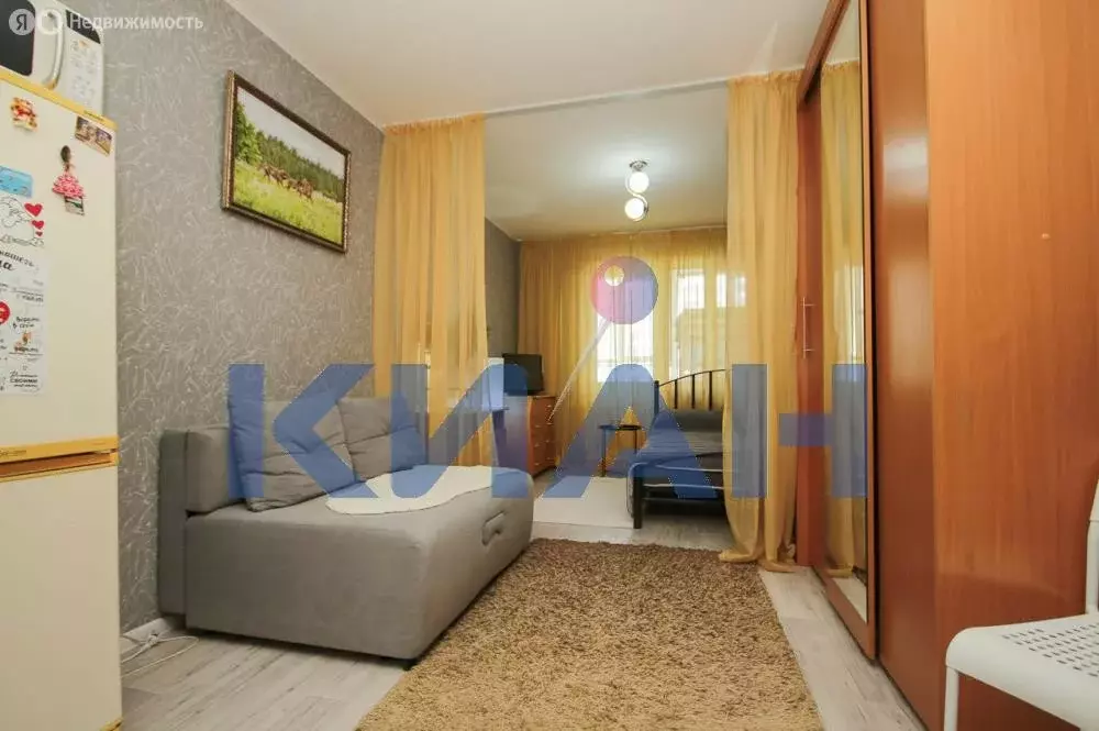 Квартира-студия: Красноярск, улица Карамзина, 12 (25.3 м) - Фото 1