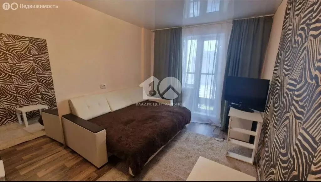 Квартира-студия: Новосибирск, улица Ясный Берег, 10 (27 м) - Фото 2