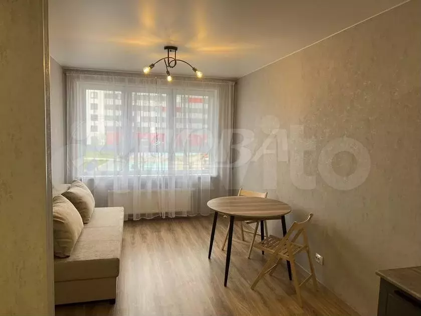 1-к. квартира, 38 м, 2/10 эт. - Фото 1