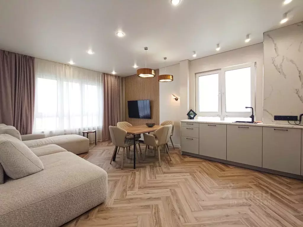 3-к кв. Кемеровская область, Кемерово ул. Терешковой, 16 (71.0 м) - Фото 1