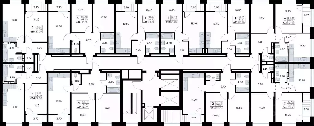 2-к кв. Приморский край, Владивосток ул. Нейбута, 135 (56.8 м) - Фото 1