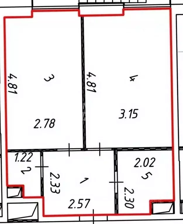 2-к кв. Москва Летниковская ул., 6к2 (41.1 м) - Фото 2