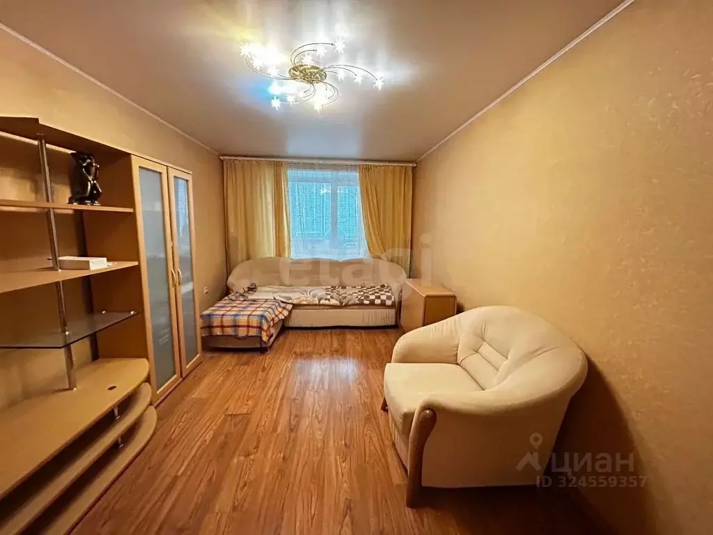 1-к кв. Курганская область, Курган Заозерный жилрайон, 11-й мкр, 5 ... - Фото 2