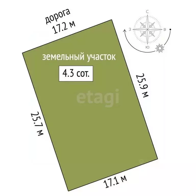 Участок в Ставропольский край, Предгорный муниципальный округ, Восход ... - Фото 2