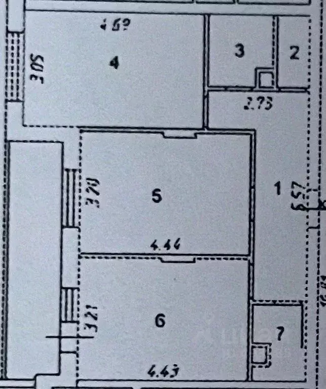 2-к кв. Владимирская область, Владимир ул. Нижняя Дуброва, 51 (59.0 м) - Фото 1