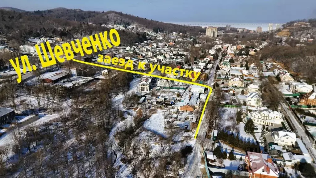 Участок в Приморский край, Владивосток Яблоневая ул. (21.9 сот.) - Фото 0